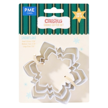 Cookie Cutter Set of 3 - Snowflakes
